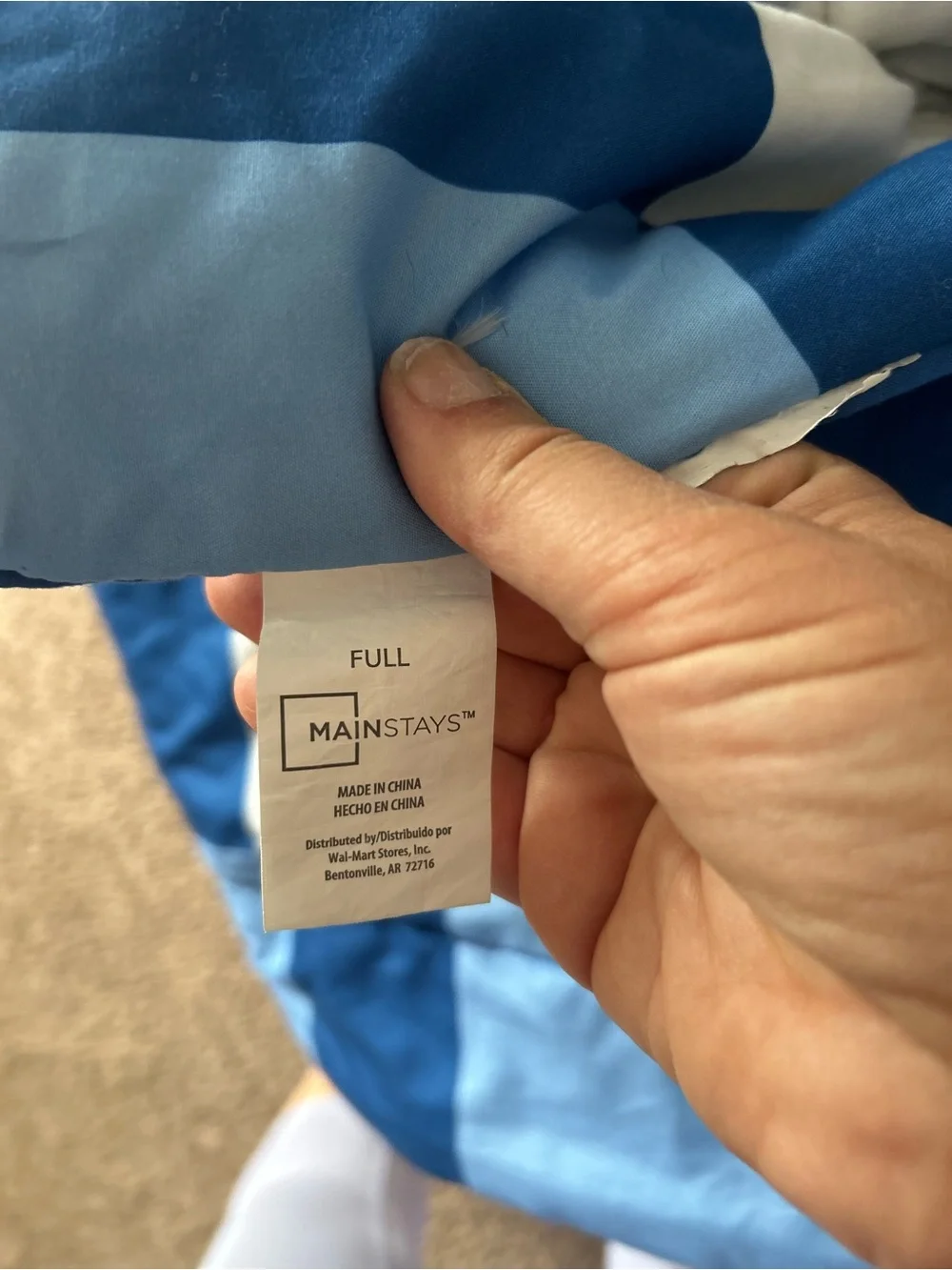 Full Sized comforter set- Full sized